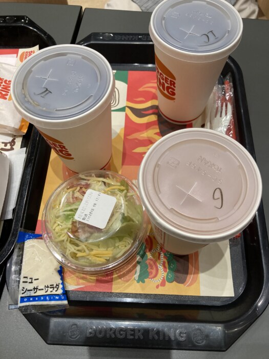 バーガーキングのワッパー オールヘビーのやり方